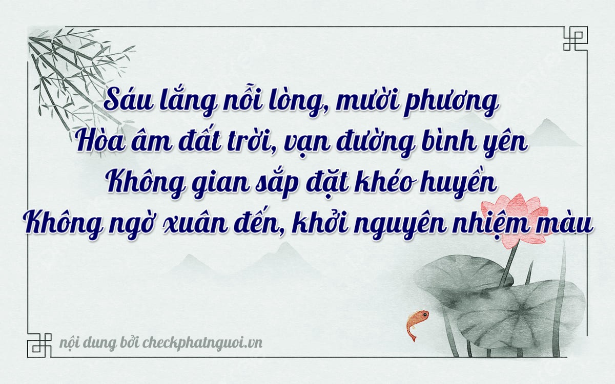 Bài thơ ý nghĩa cho <b>biển số 85B1-21009</b> tại website checkphatnguoi.vn