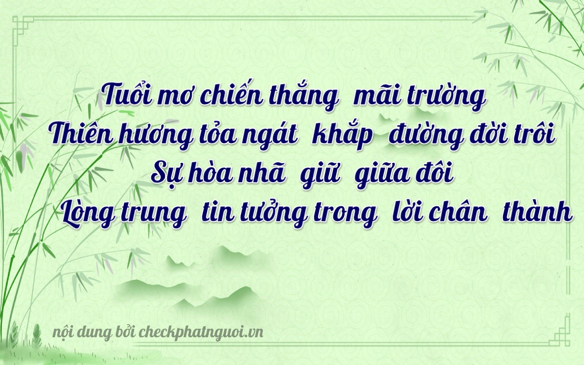 Bài thơ ý nghĩa cho <b>biển số 85B-60603</b> tại website checkphatnguoi.vn