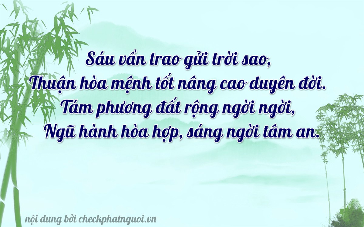 Bài thơ ý nghĩa cho <b>biển số 85D1-36088</b> tại website checkphatnguoi.vn