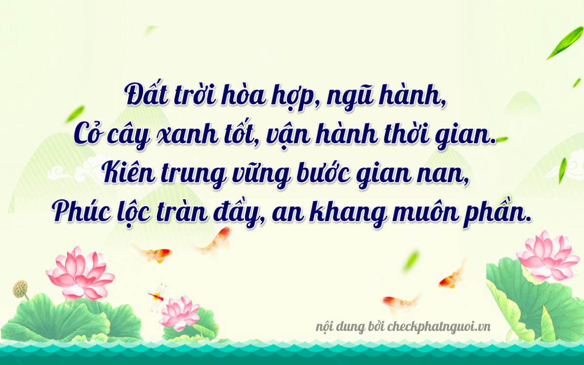 Bài thơ ý nghĩa cho <b>biển số 85NP-01792</b> tại website checkphatnguoi.vn