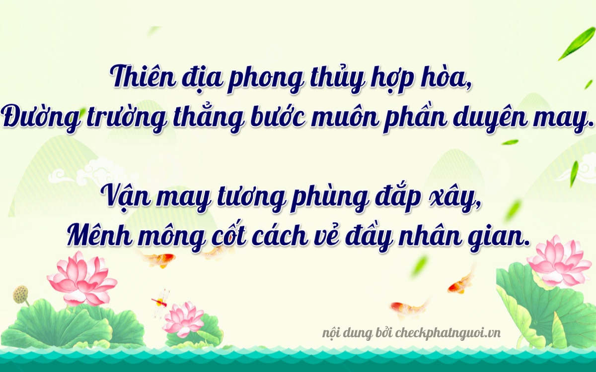 Bài thơ ý nghĩa cho <b>biển số 86232</b> tại website checkphatnguoi.vn