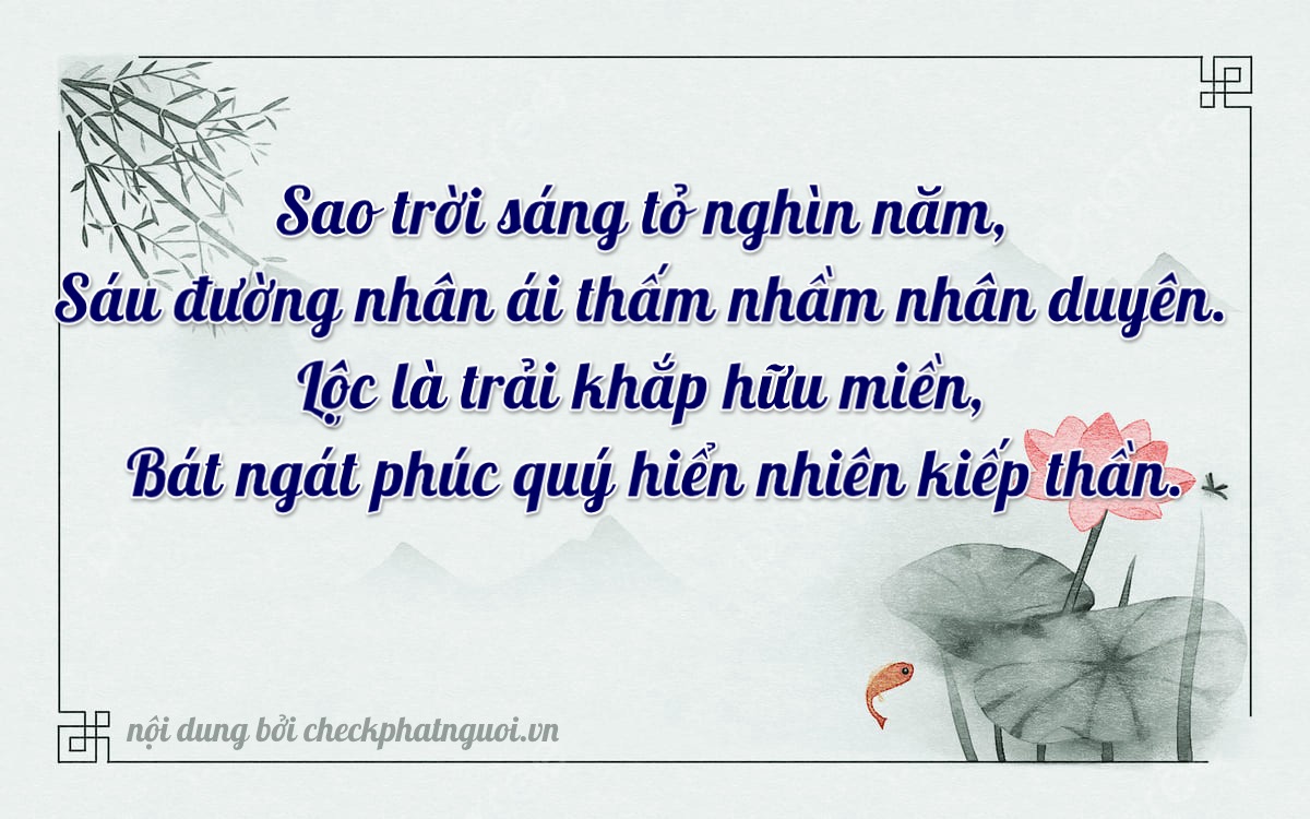 Bài thơ ý nghĩa cho <b>biển số 86A-06628</b> tại website checkphatnguoi.vn
