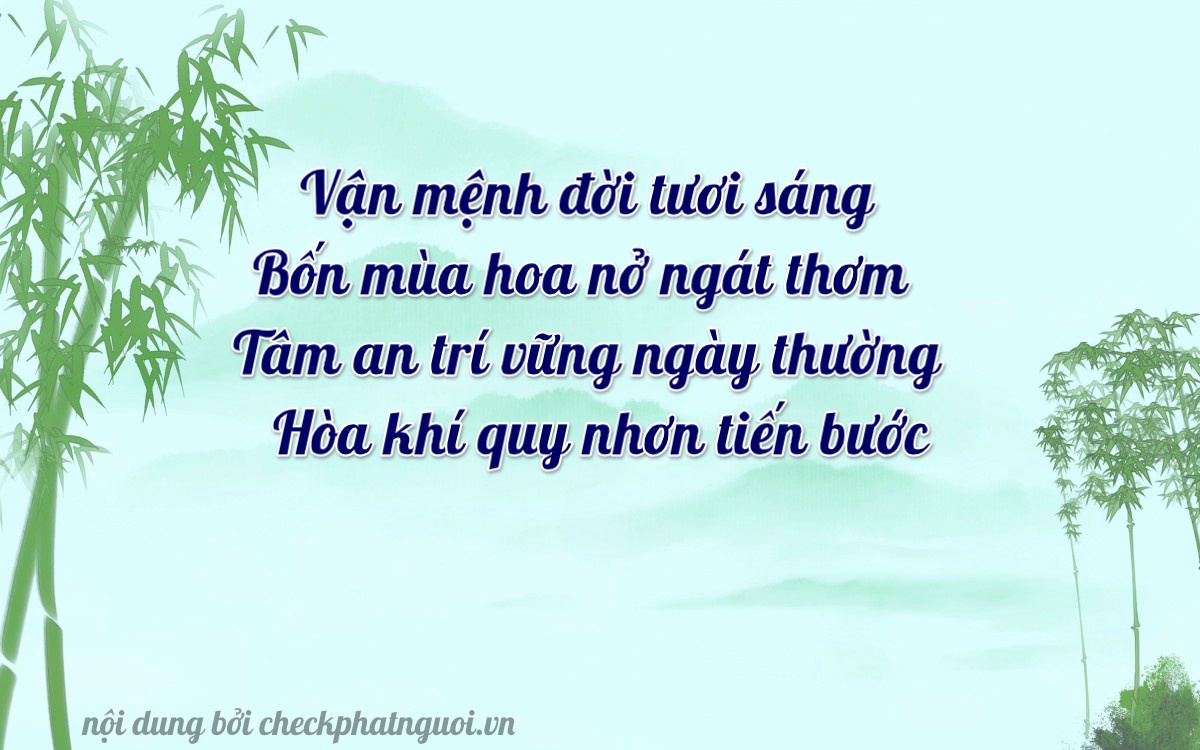 Bài thơ ý nghĩa cho <b>biển số 86A-09460</b> tại website checkphatnguoi.vn