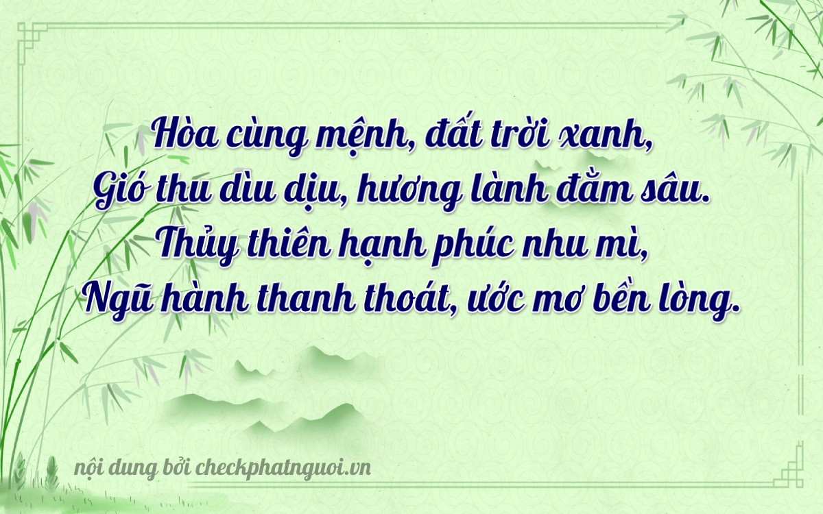 Bài thơ ý nghĩa cho <b>biển số 86A-10523</b> tại website checkphatnguoi.vn