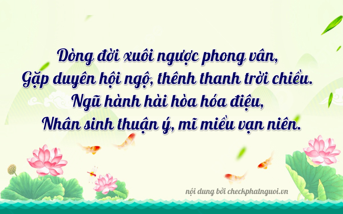 Bài thơ ý nghĩa cho <b>biển số 86A-12226</b> tại website checkphatnguoi.vn