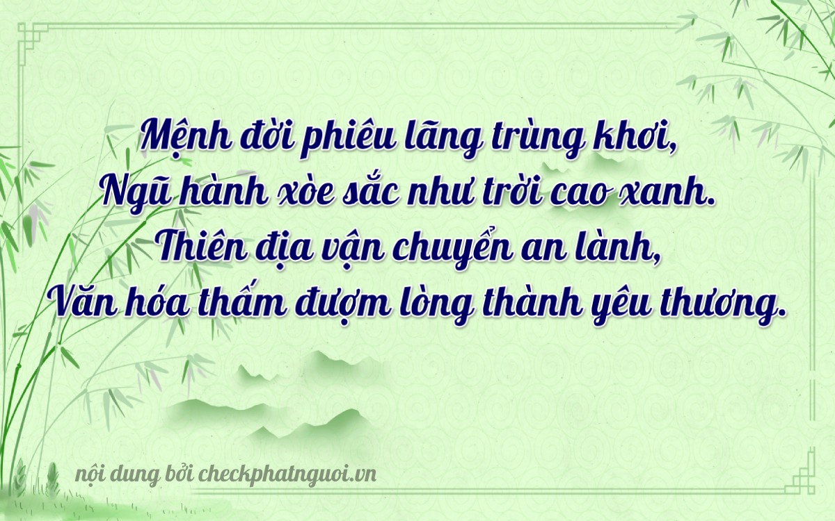 Bài thơ ý nghĩa cho <b>biển số 86A-28326</b> tại website checkphatnguoi.vn
