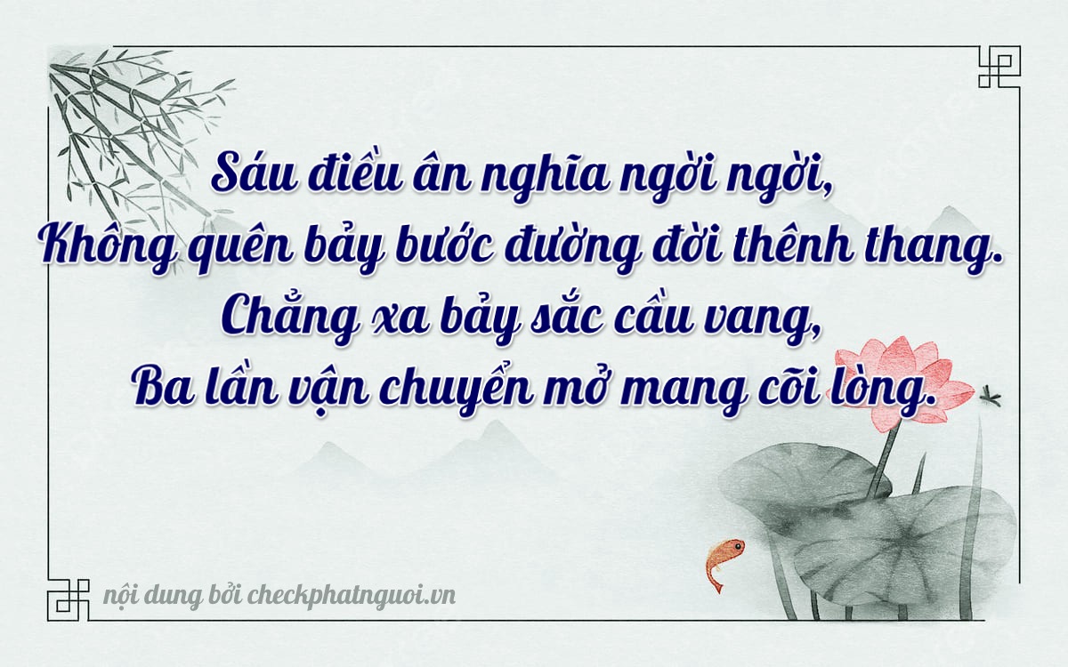Bài thơ ý nghĩa cho <b>biển số 86AA-06773</b> tại website checkphatnguoi.vn