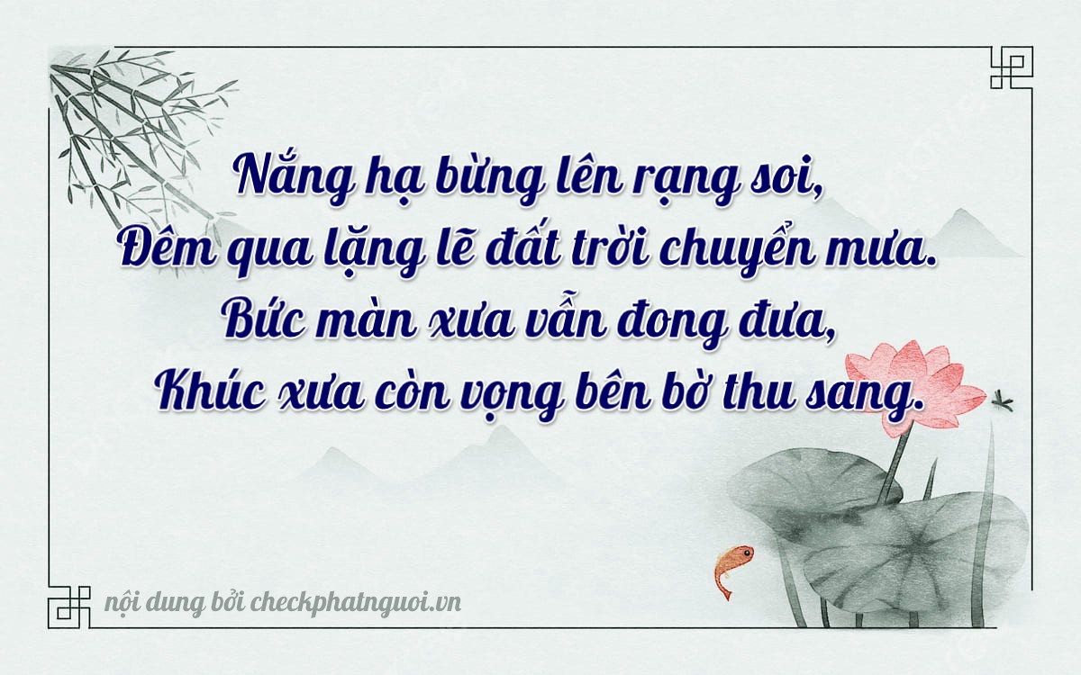 Bài thơ ý nghĩa cho <b>biển số 86AB-04001</b> tại website checkphatnguoi.vn