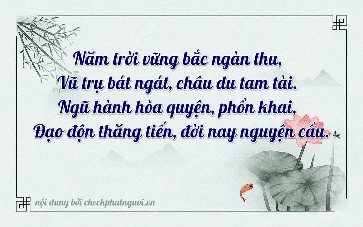 Bài thơ ý nghĩa cho <b>biển số 86B8-25589</b> tại website checkphatnguoi.vn