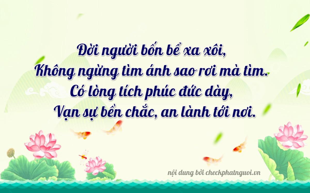 Bài thơ ý nghĩa cho <b>biển số 86B8-30018</b> tại website checkphatnguoi.vn