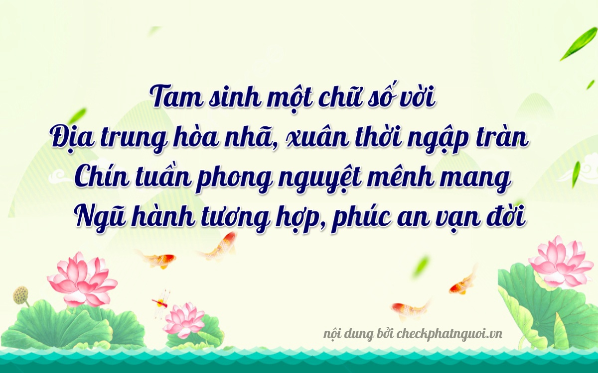 Bài thơ ý nghĩa cho <b>biển số 86C-16399</b> tại website checkphatnguoi.vn