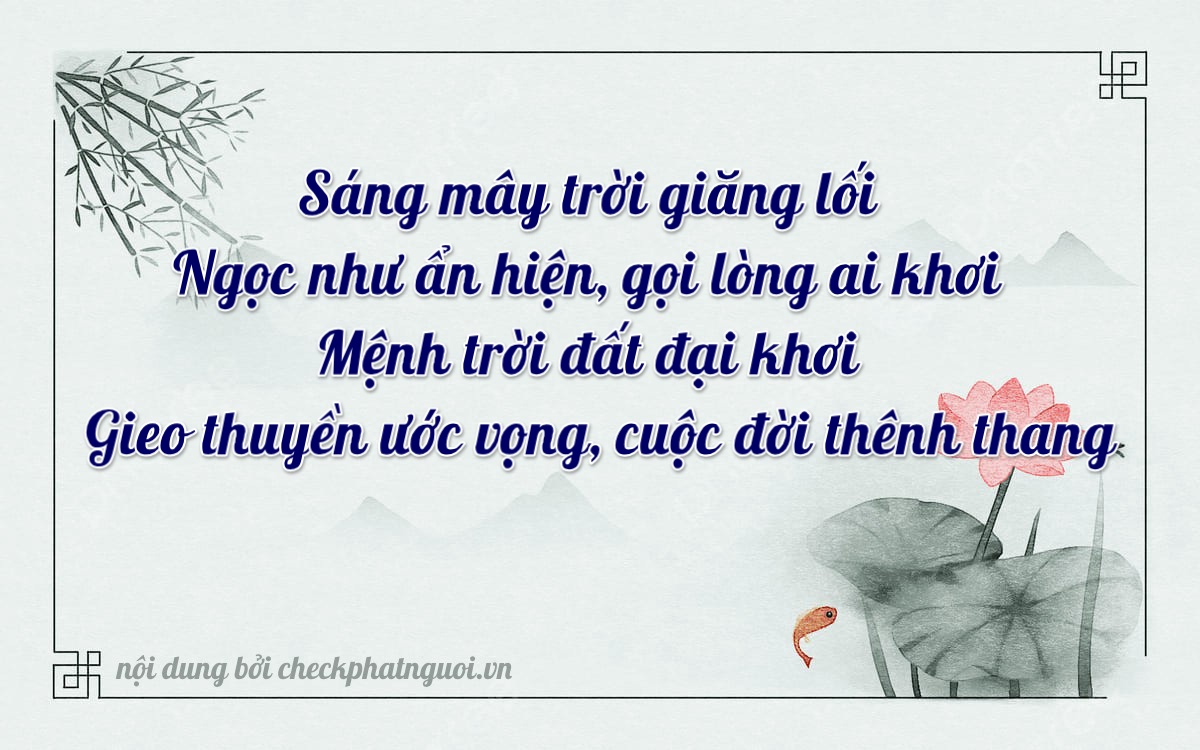 Bài thơ ý nghĩa cho <b>biển số 86C2-21210</b> tại website checkphatnguoi.vn