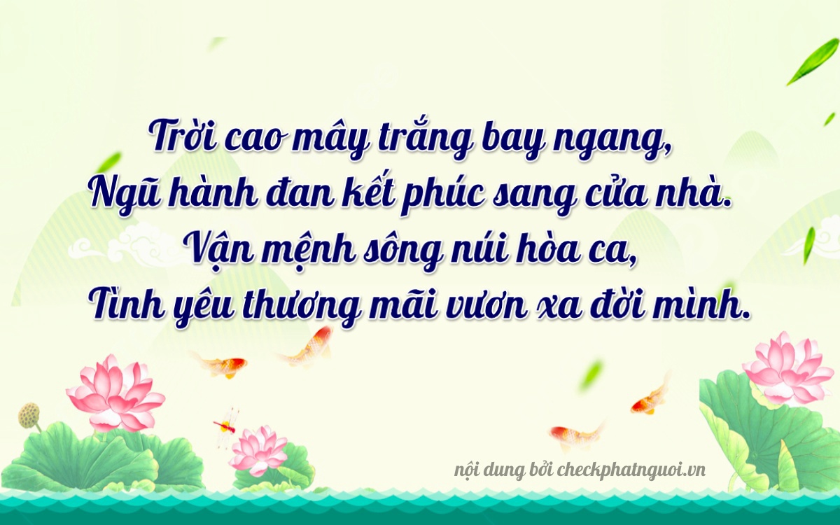 Bài thơ ý nghĩa cho <b>biển số 86N-15559</b> tại website checkphatnguoi.vn