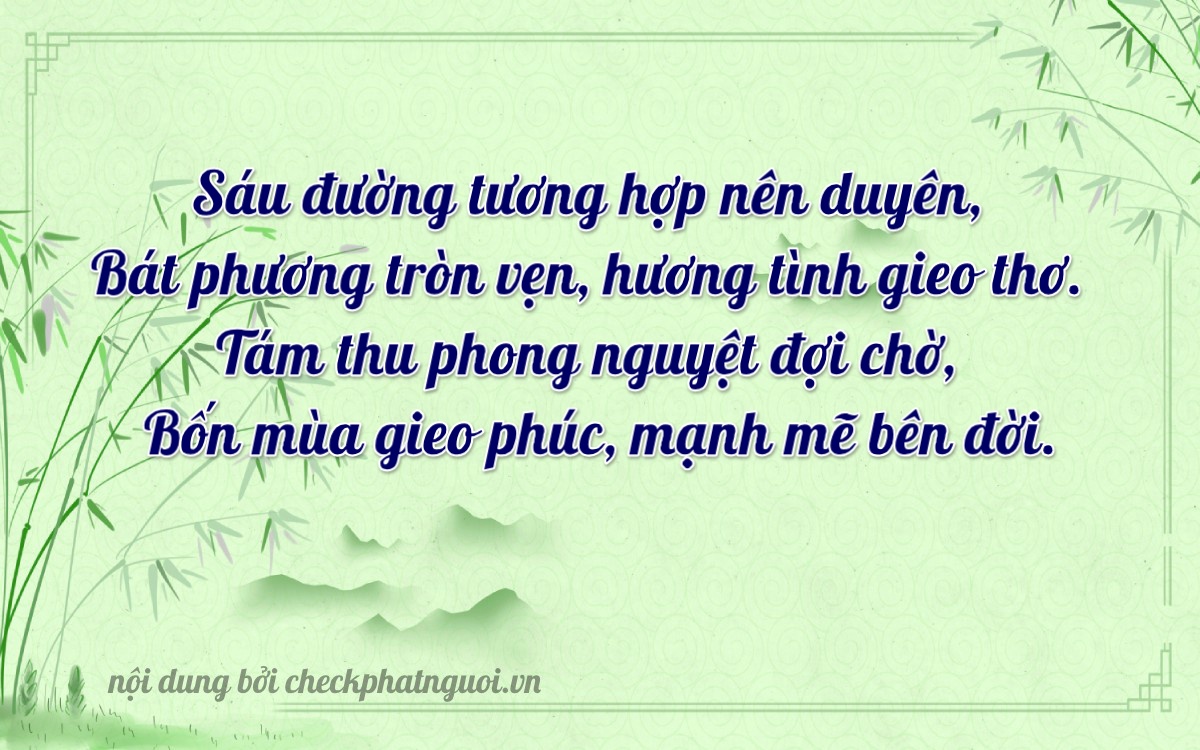 Bài thơ ý nghĩa cho <b>biển số 88A-06884</b> tại website checkphatnguoi.vn