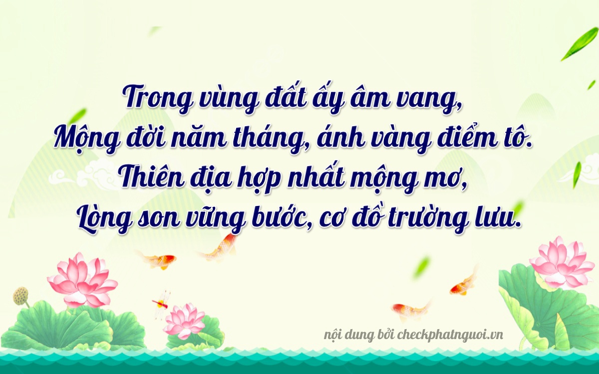 Bài thơ ý nghĩa cho <b>biển số 88A-08869</b> tại website checkphatnguoi.vn