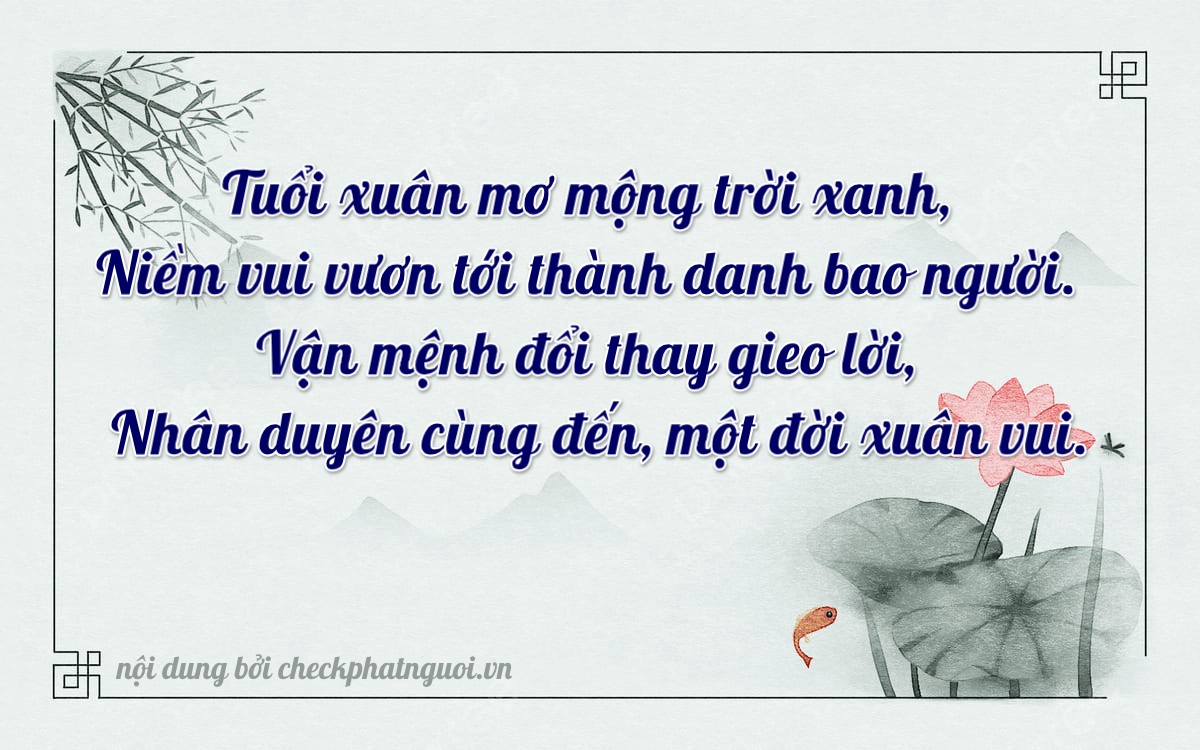 Bài thơ ý nghĩa cho <b>biển số 88A-24013</b> tại website checkphatnguoi.vn