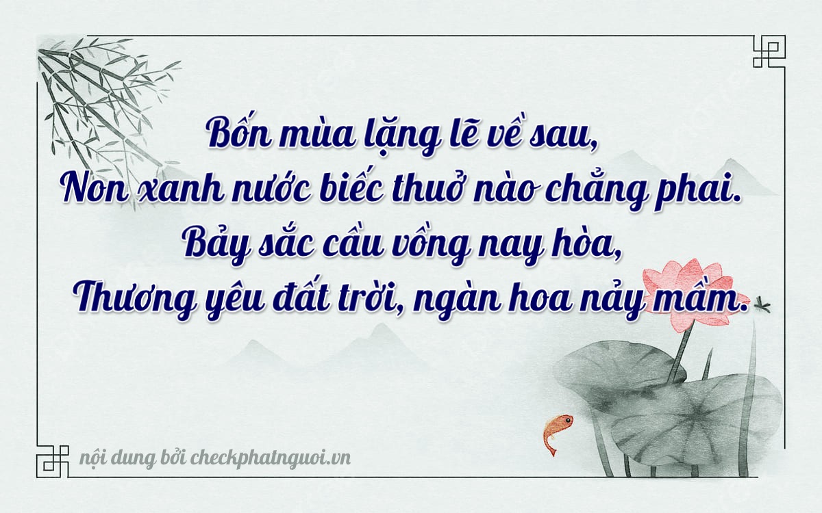 Bài thơ ý nghĩa cho <b>biển số 88A-34776</b> tại website checkphatnguoi.vn