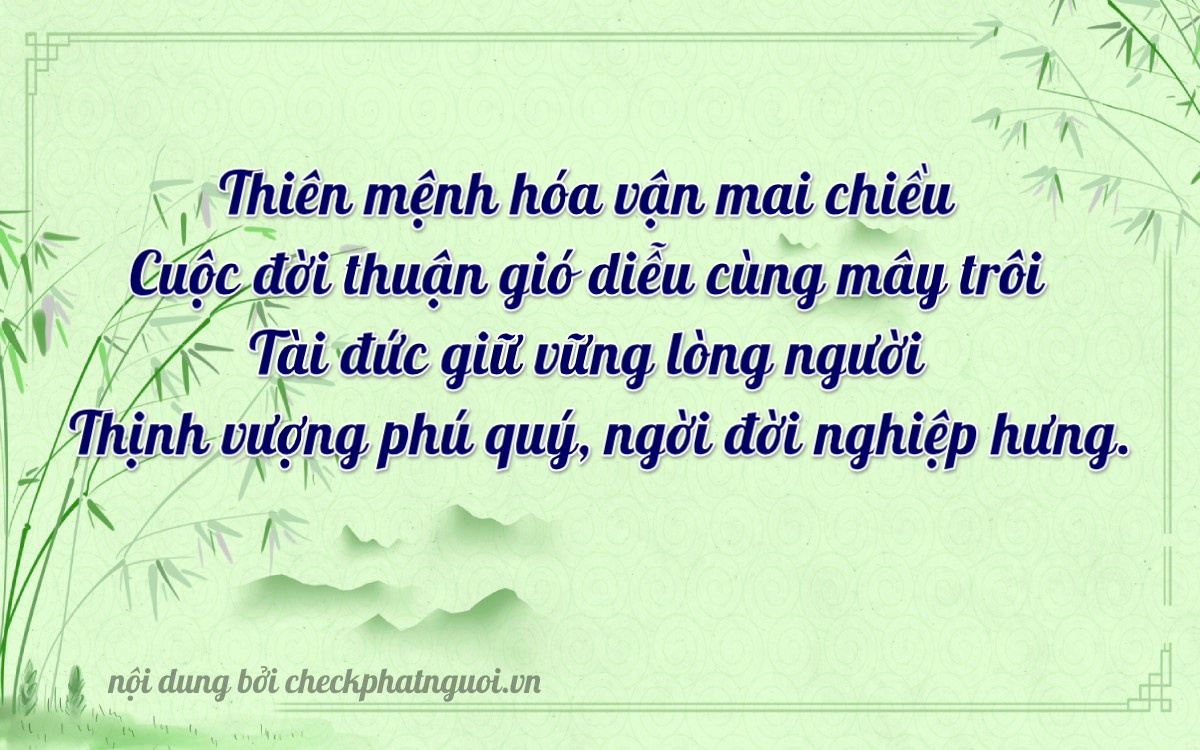 Bài thơ ý nghĩa cho <b>biển số 88A-37304</b> tại website checkphatnguoi.vn