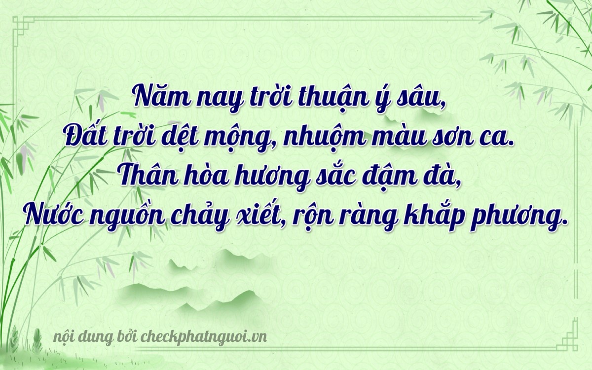 Bài thơ ý nghĩa cho <b>biển số 88A-52082</b> tại website checkphatnguoi.vn