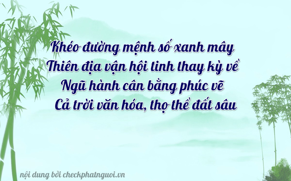 Bài thơ ý nghĩa cho <b>biển số 88A-54486</b> tại website checkphatnguoi.vn