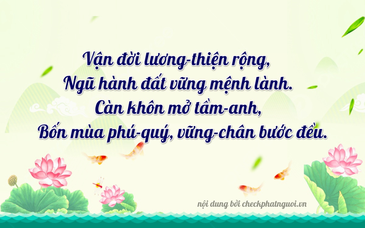 Bài thơ ý nghĩa cho <b>biển số 88A-56963</b> tại website checkphatnguoi.vn