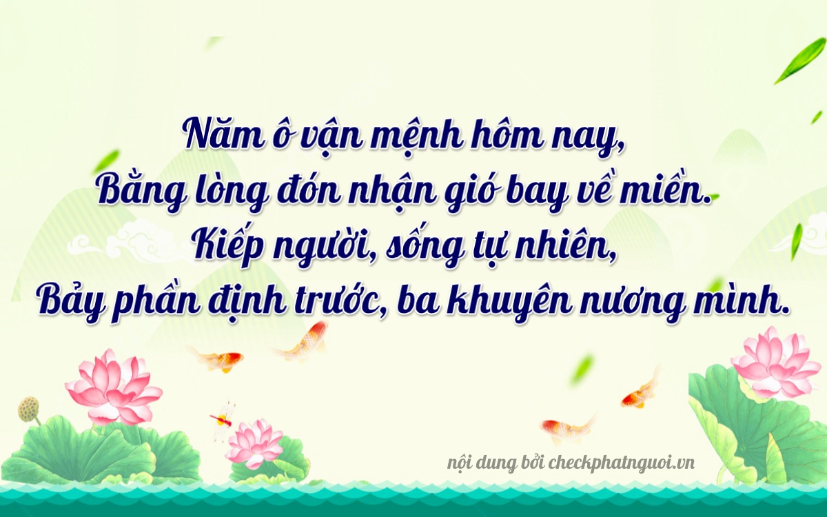Bài thơ ý nghĩa cho <b>biển số 88A-58879</b> tại website checkphatnguoi.vn