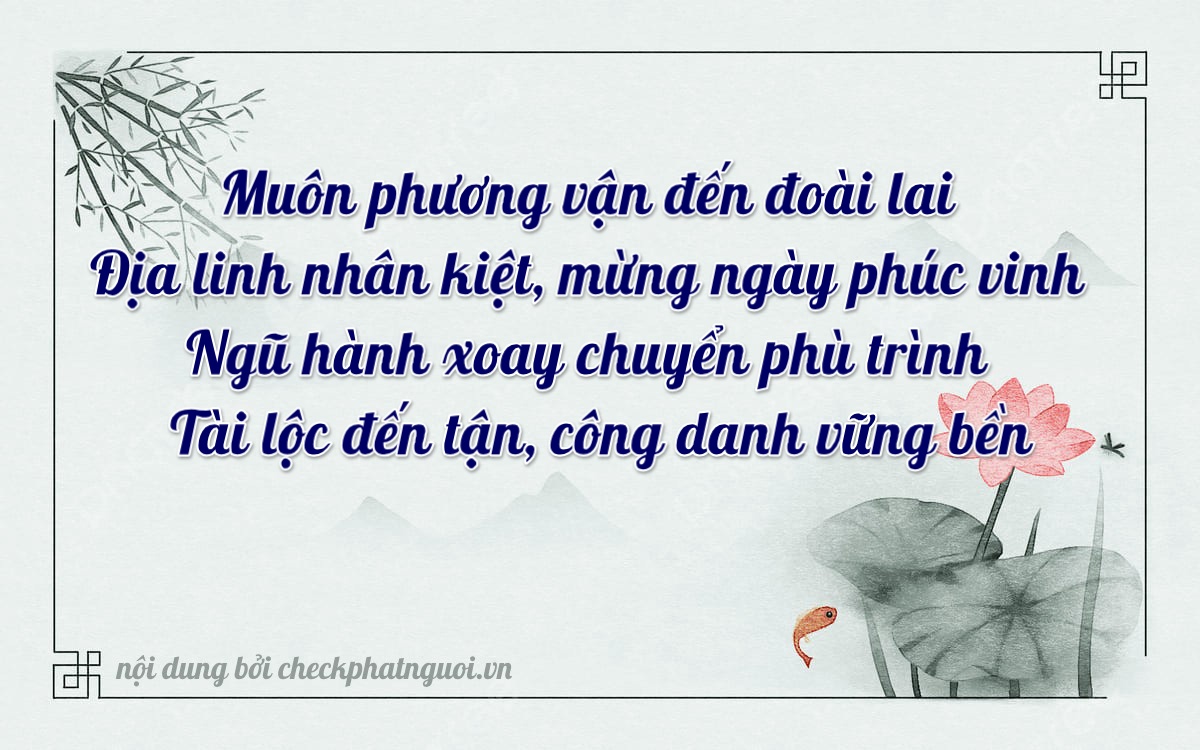 Bài thơ ý nghĩa cho <b>biển số 88A-60036</b> tại website checkphatnguoi.vn