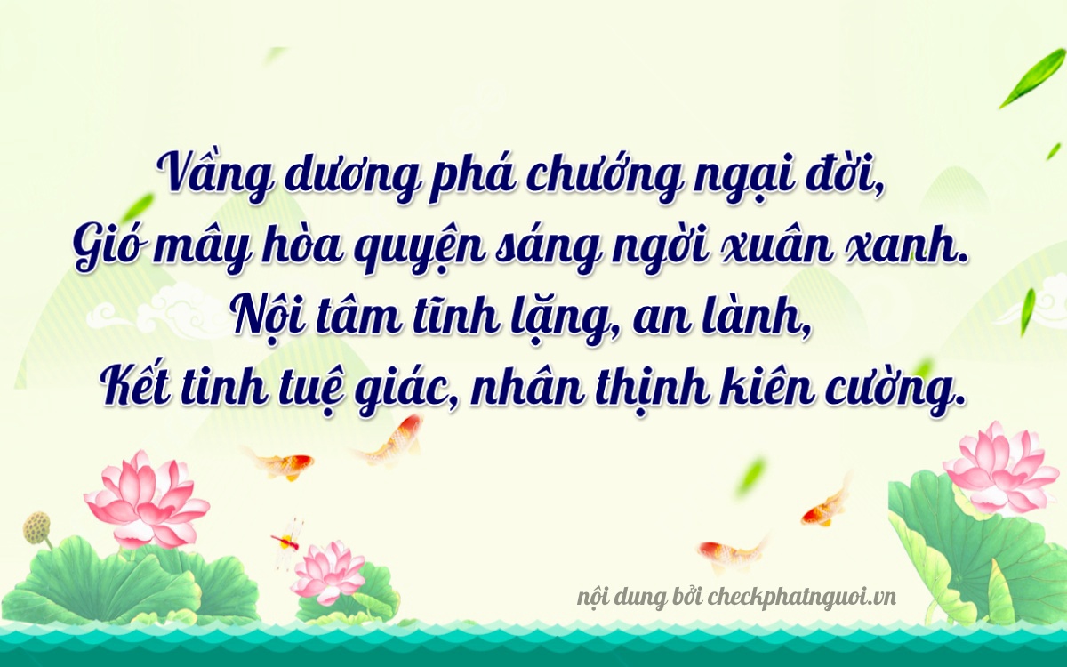 Bài thơ ý nghĩa cho <b>biển số 88A-62287</b> tại website checkphatnguoi.vn