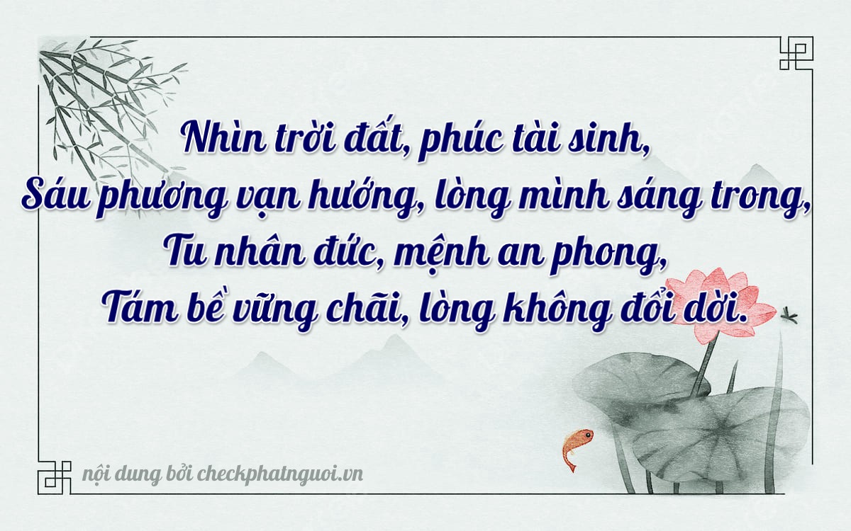 Bài thơ ý nghĩa cho <b>biển số 88A-62618</b> tại website checkphatnguoi.vn