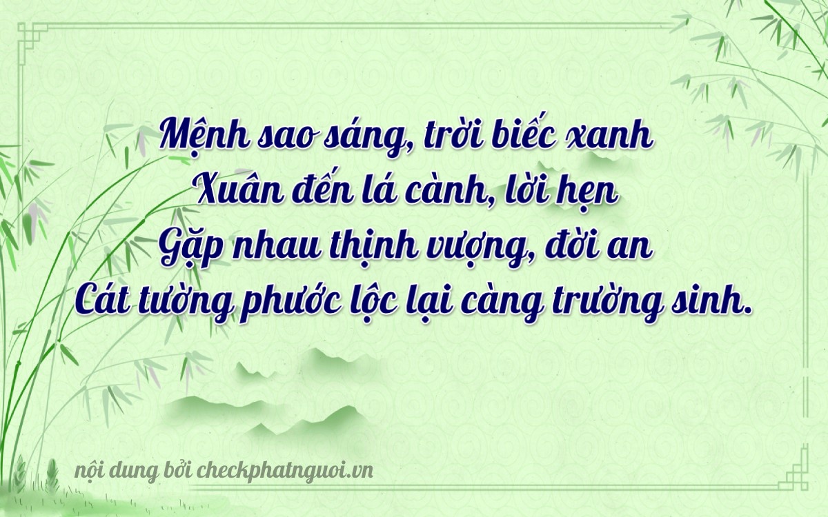 Bài thơ ý nghĩa cho <b>biển số 88A-65609</b> tại website checkphatnguoi.vn