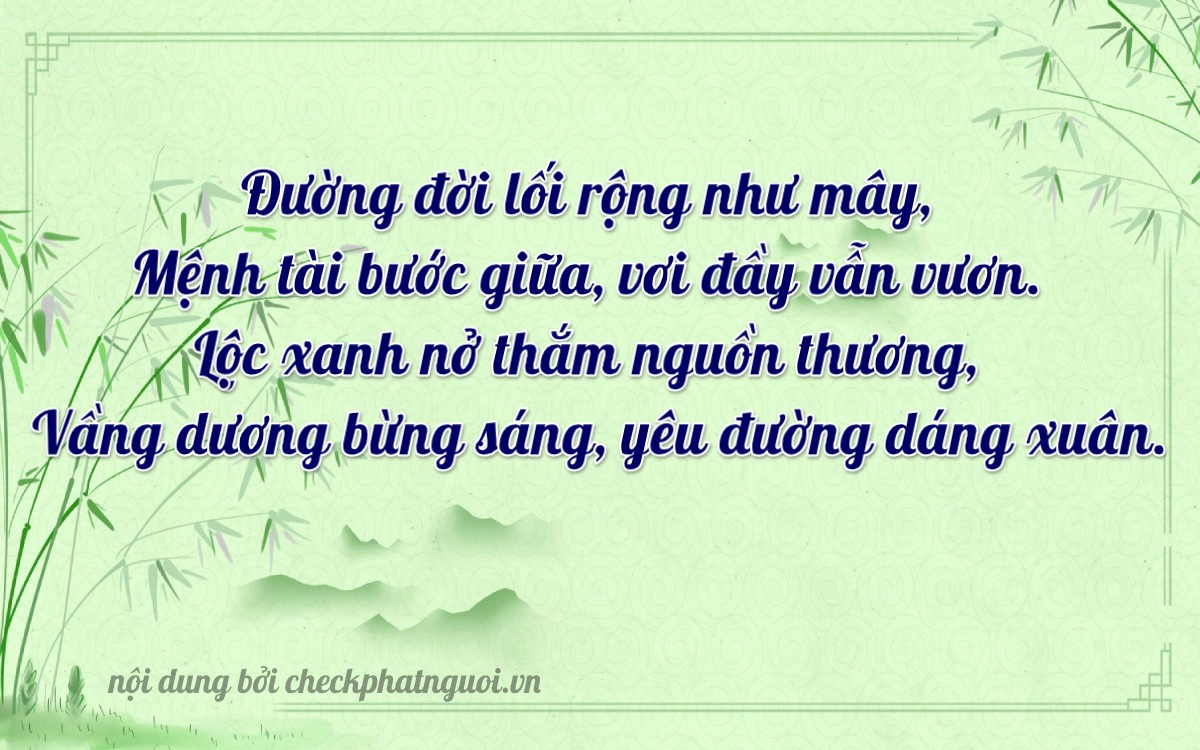 Bài thơ ý nghĩa cho <b>biển số 88A-66686</b> tại website checkphatnguoi.vn