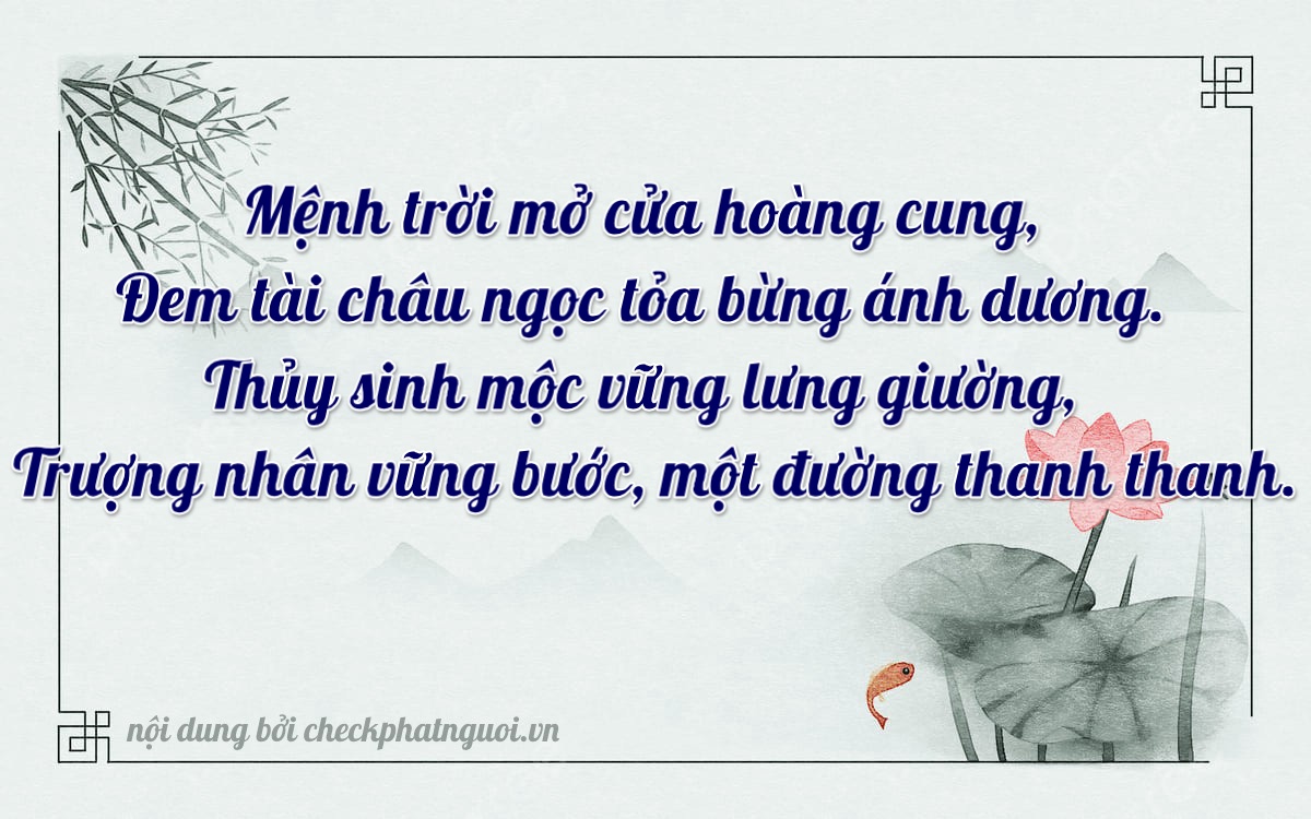 Bài thơ ý nghĩa cho <b>biển số 88A-71702</b> tại website checkphatnguoi.vn