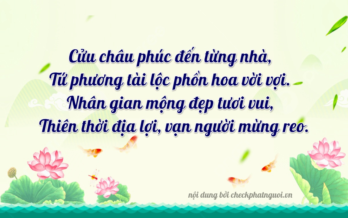 Bài thơ ý nghĩa cho <b>biển số 88A-78650</b> tại website checkphatnguoi.vn