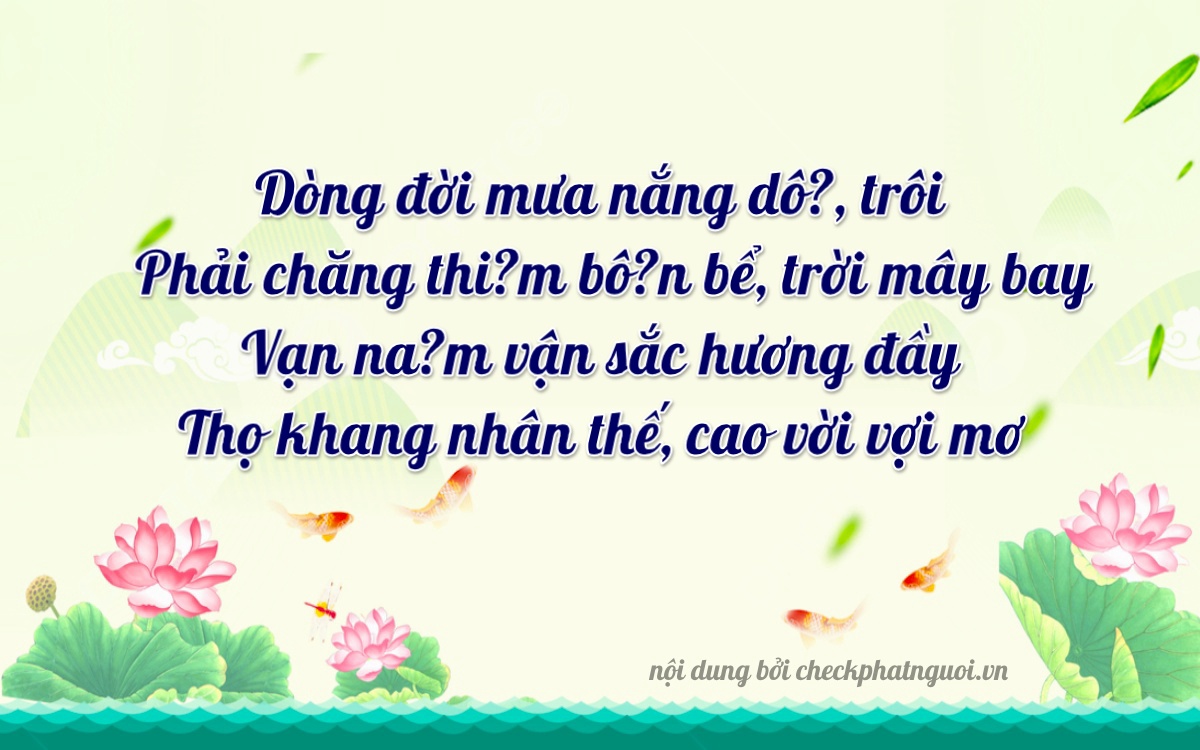 Bài thơ ý nghĩa cho <b>biển số 88AB-30340</b> tại website checkphatnguoi.vn