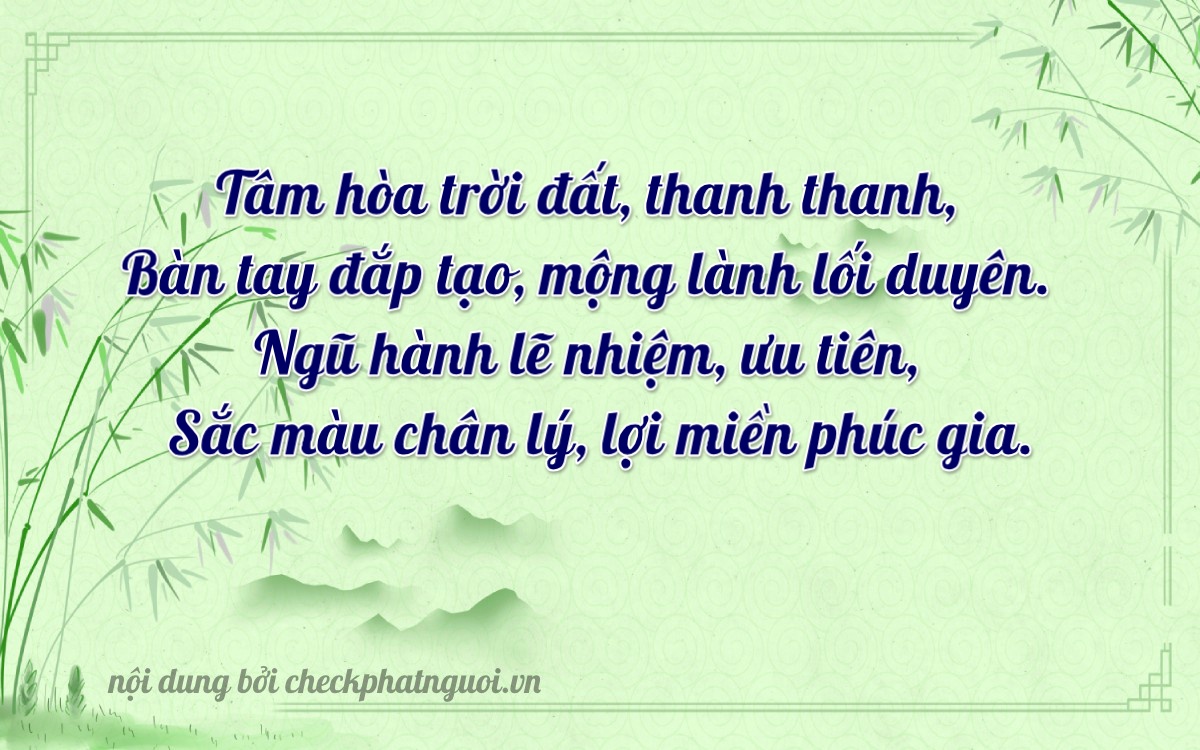 Bài thơ ý nghĩa cho <b>biển số 88AC-01146</b> tại website checkphatnguoi.vn