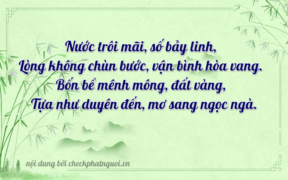 Bài thơ ý nghĩa cho <b>biển số 88C-17480</b> tại website checkphatnguoi.vn