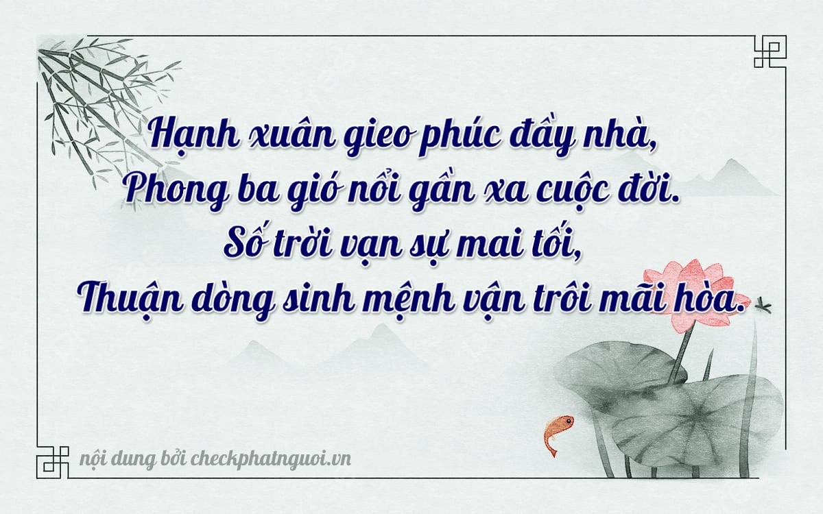 Bài thơ ý nghĩa cho <b>biển số 88C-19882</b> tại website checkphatnguoi.vn