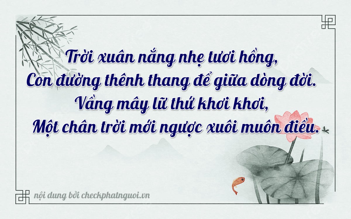 Bài thơ ý nghĩa cho <b>biển số 88C-21141</b> tại website checkphatnguoi.vn