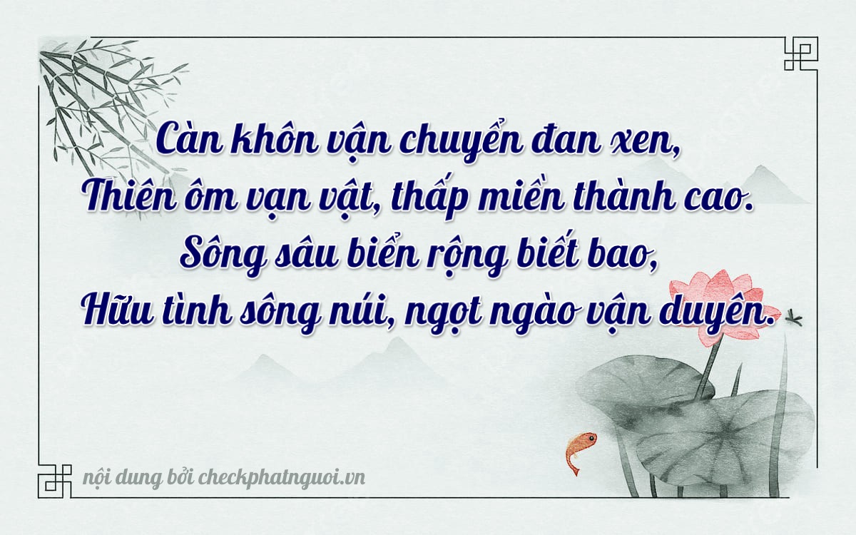 Bài thơ ý nghĩa cho <b>biển số 88D-00313</b> tại website checkphatnguoi.vn