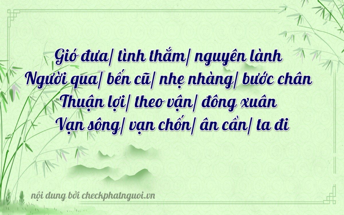 Bài thơ ý nghĩa cho <b>biển số 88G1-08562</b> tại website checkphatnguoi.vn