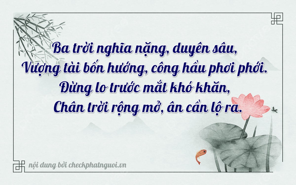 Bài thơ ý nghĩa cho <b>biển số 88G1-37246</b> tại website checkphatnguoi.vn