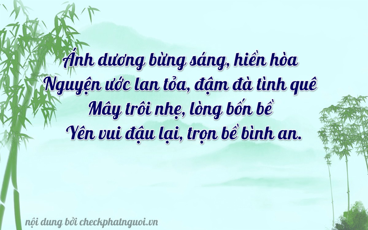 Bài thơ ý nghĩa cho <b>biển số 88H-01892</b> tại website checkphatnguoi.vn