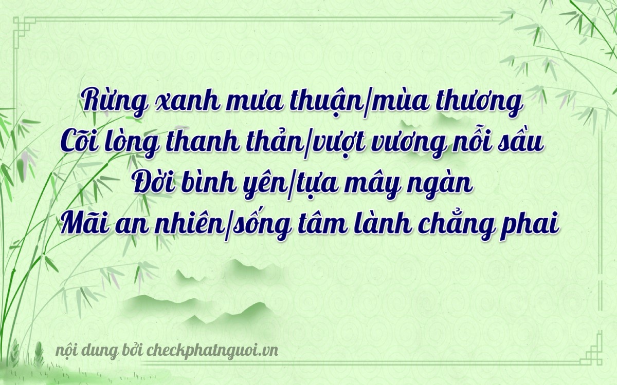 Bài thơ ý nghĩa cho <b>biển số 88H-03725</b> tại website checkphatnguoi.vn