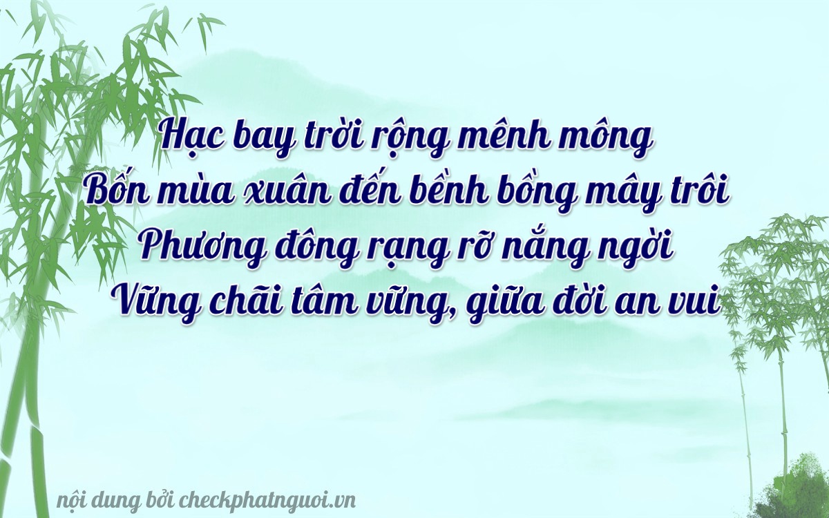 Bài thơ ý nghĩa cho <b>biển số 88H1-34089</b> tại website checkphatnguoi.vn