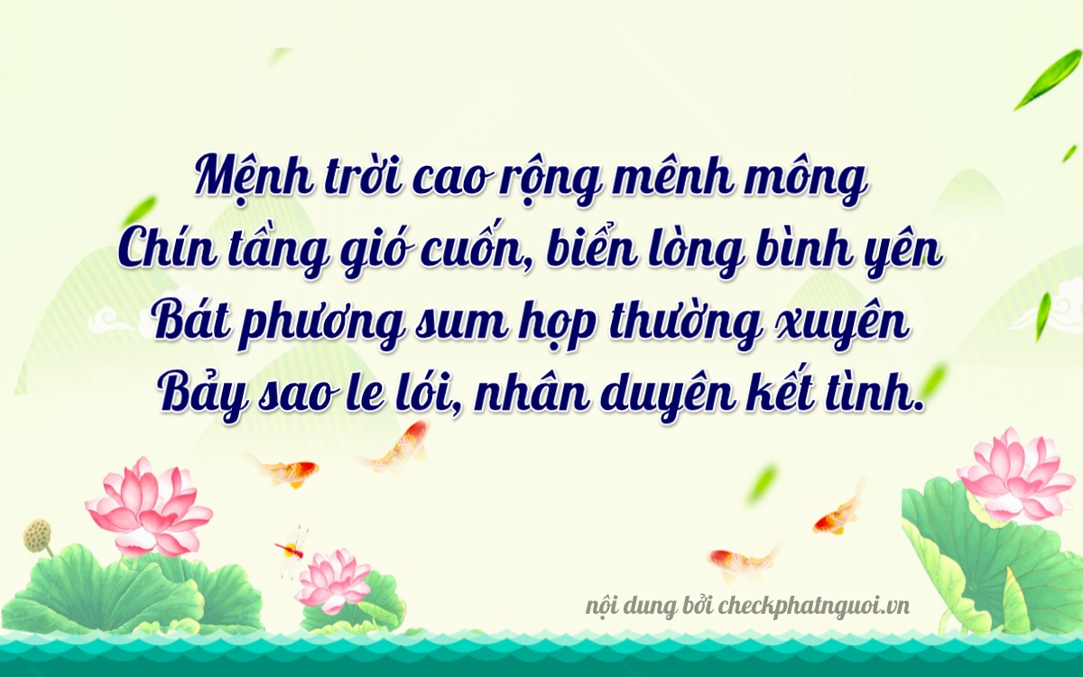 Bài thơ ý nghĩa cho <b>biển số 88K1-09847</b> tại website checkphatnguoi.vn