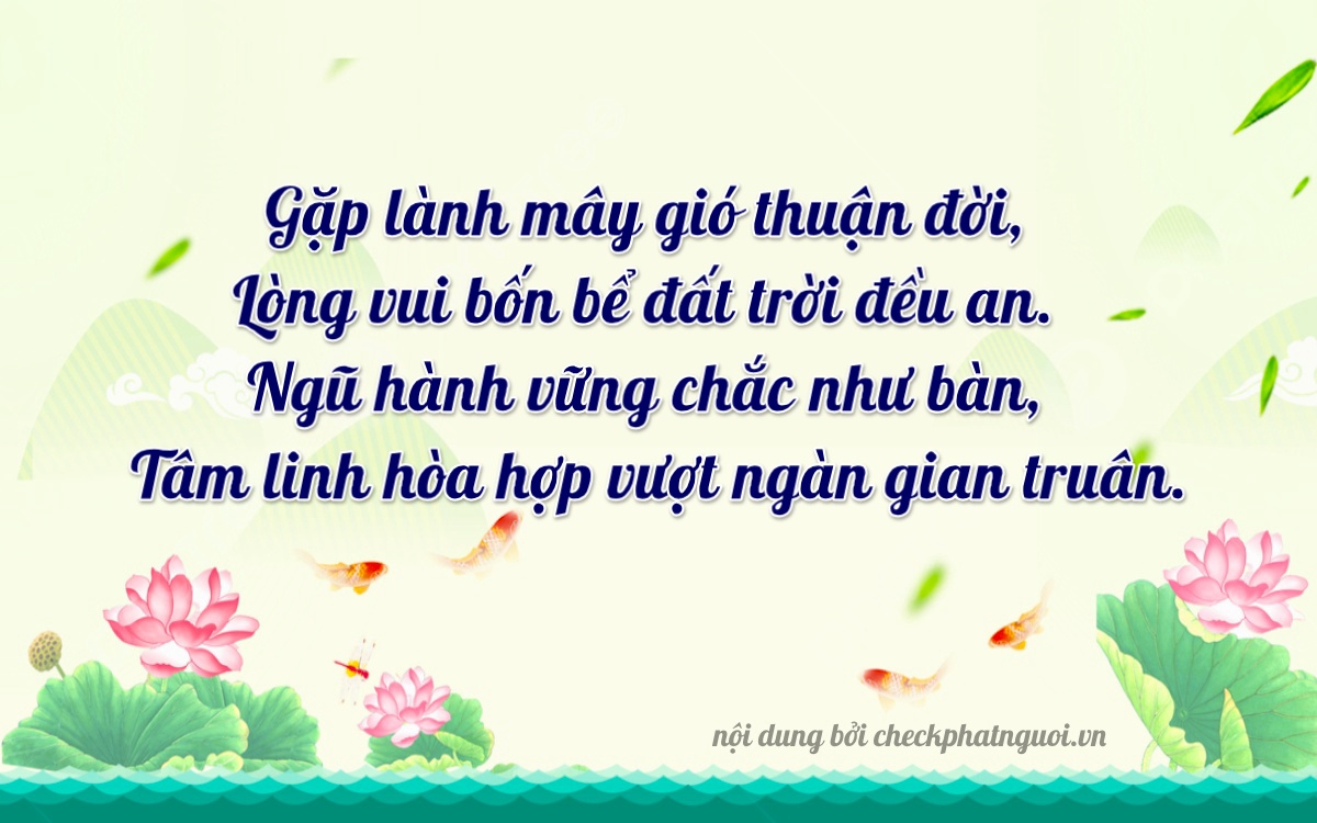 Bài thơ ý nghĩa cho <b>biển số 88K1-44192</b> tại website checkphatnguoi.vn