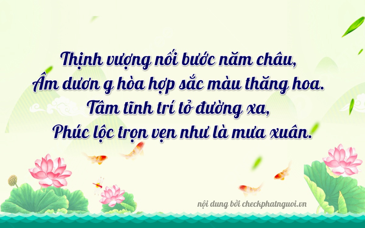 Bài thơ ý nghĩa cho <b>biển số 89898</b> tại website checkphatnguoi.vn