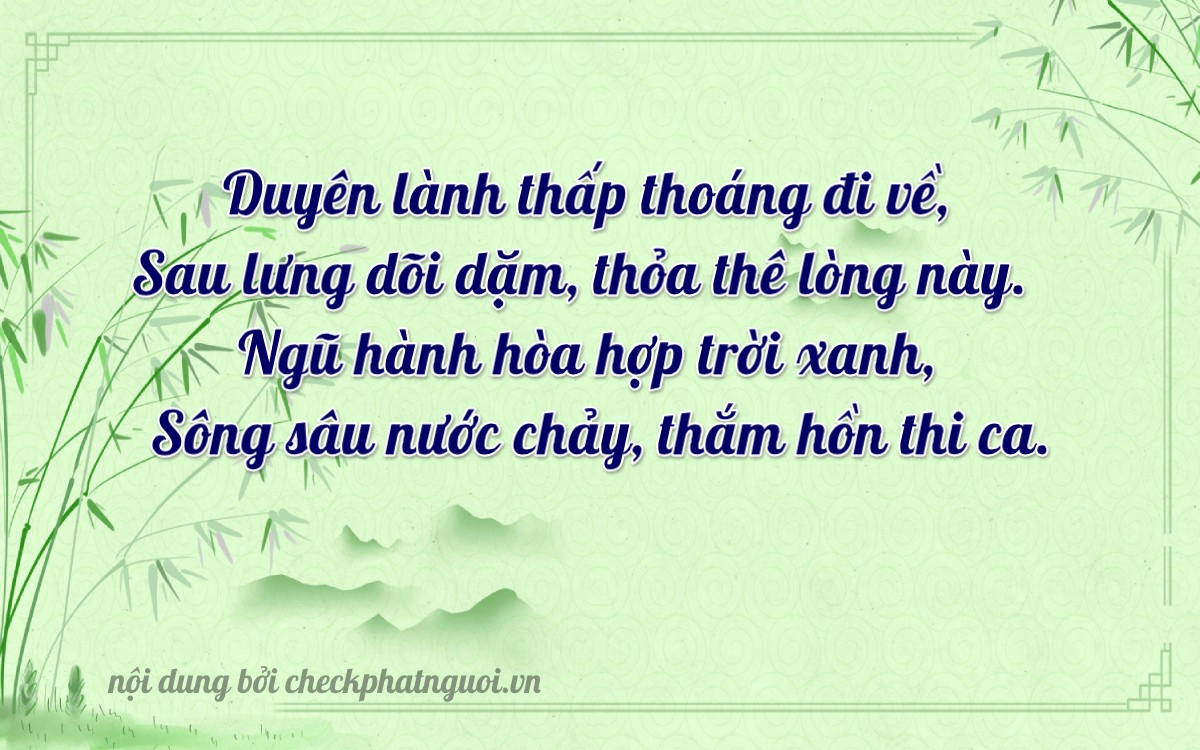 Bài thơ ý nghĩa cho <b>biển số 89A-01789</b> tại website checkphatnguoi.vn