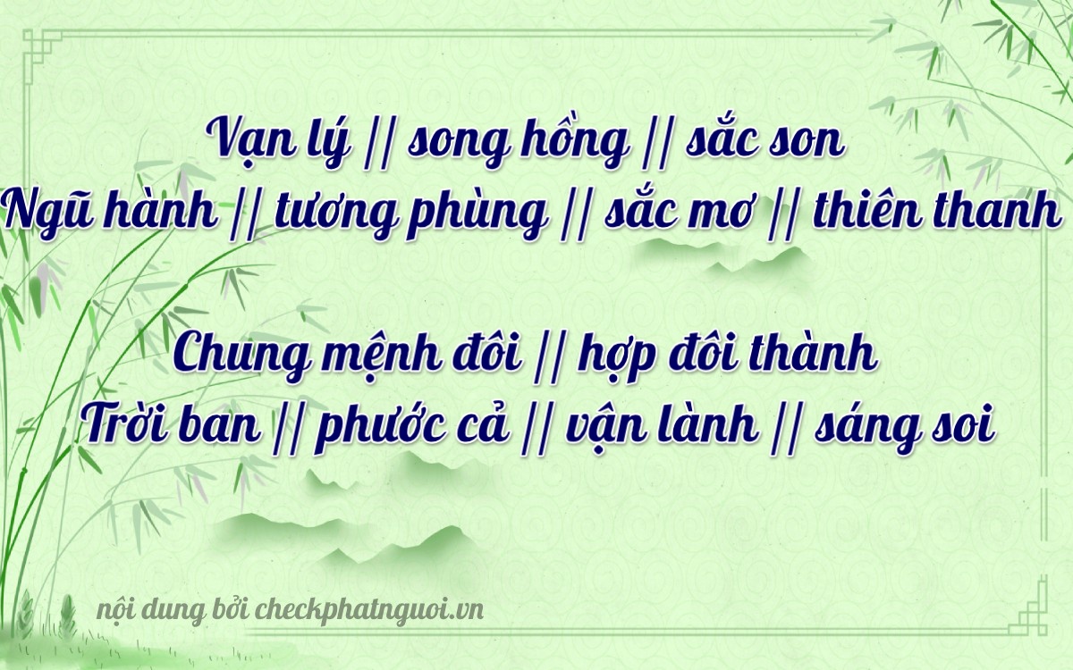Bài thơ ý nghĩa cho <b>biển số 89A-68868</b> tại website checkphatnguoi.vn