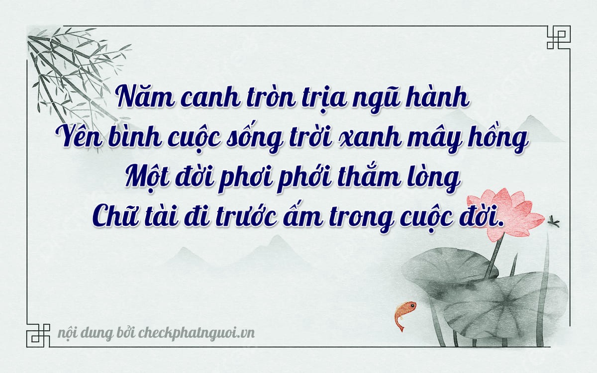 Bài thơ ý nghĩa cho <b>biển số 89AA-50155</b> tại website checkphatnguoi.vn